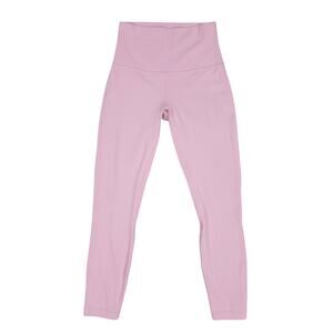 Lululemon Align High-Rise Pant 25" Pink Sz 4